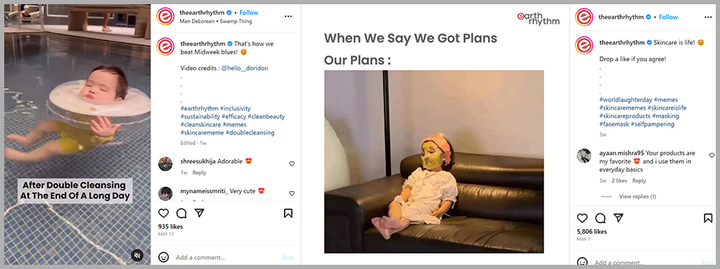 Earth Rhythm meme advertising