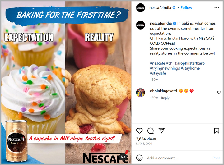 Nestle meme advertising