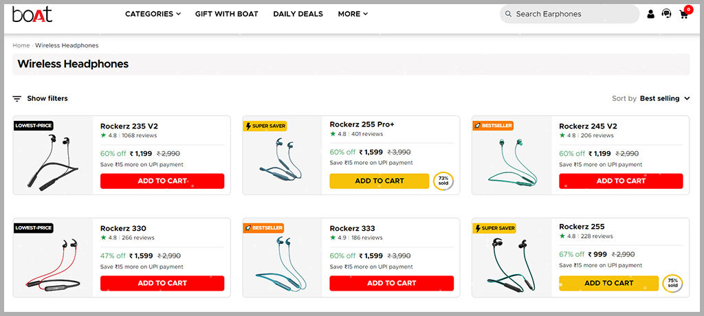 Example of psychological pricing strategy