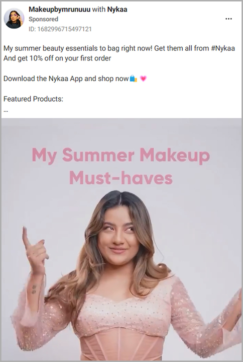 Nykaa Ad